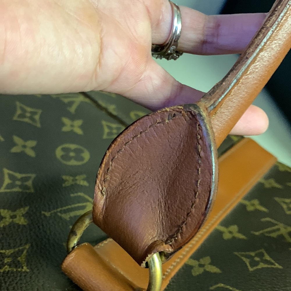 198 Pre Owned Authentic Louis Vuitton Monogram Sac Weekend GM Tote/Travel Bag - Picture 13 of 17